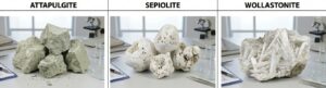 attapulgite, sepiolite, wollastonite